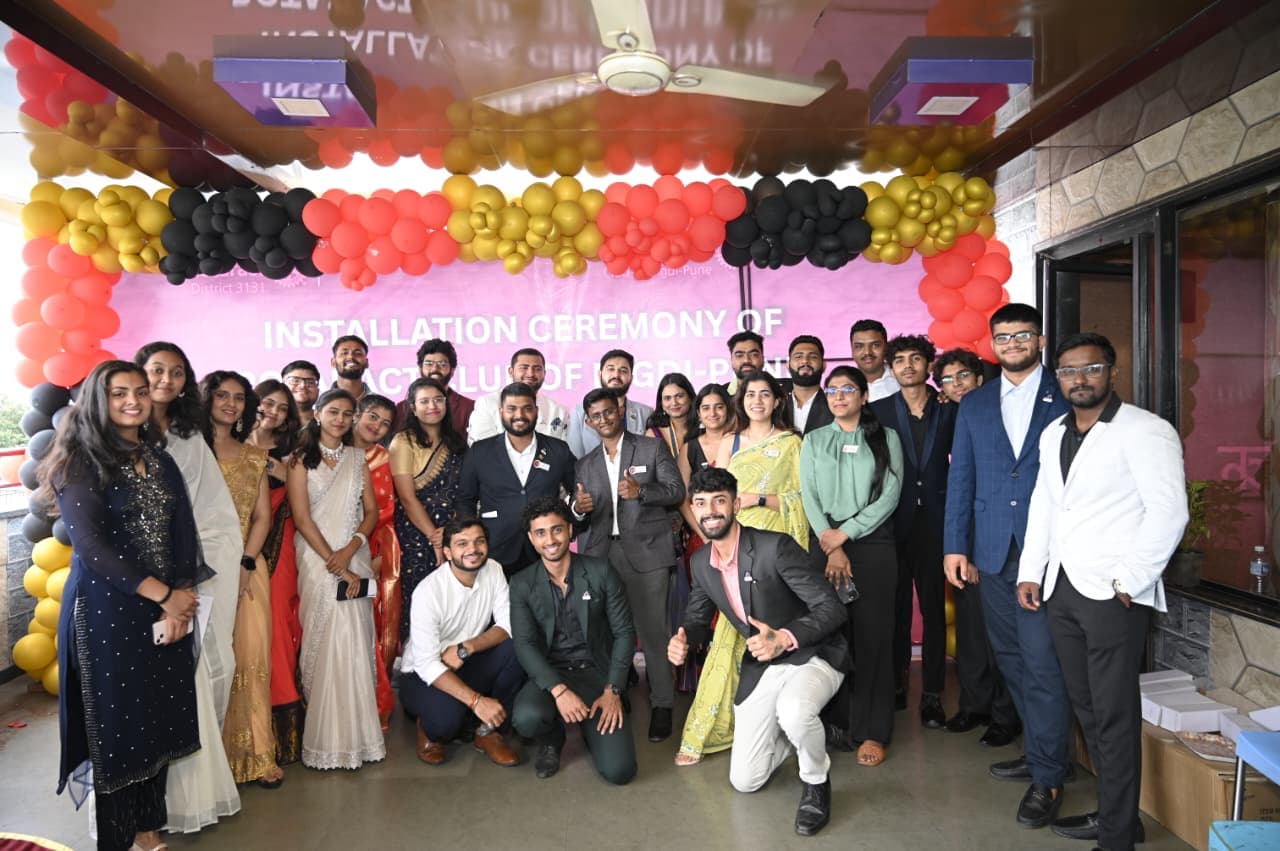 Rotaract Club of Nigdi-Pune team