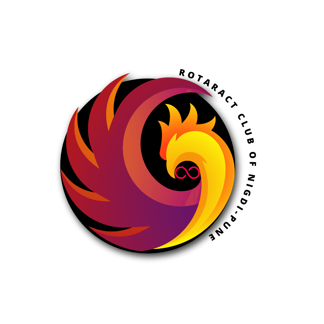 Rotaract Club of Nigdi-Pune Phoenix Logo